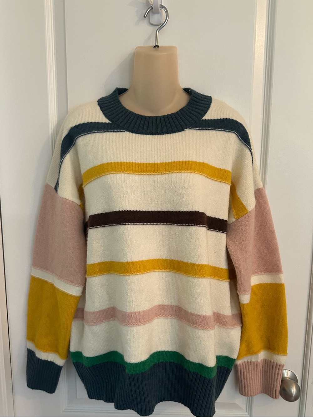FATE Striped long sleeve Sweater